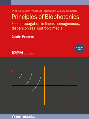 cover image of Principles of Biophotonics, Volume 3 